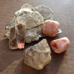 Mica, Sunstone and Elestial Quartz Elixir