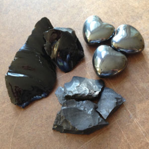 Black Stone Elixir—Obsidian, Hematite and Jet
